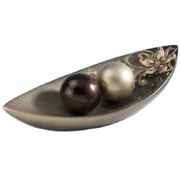 SAPPHIRE ROSE DECORATIVE BOWL WITH  SHPERES   557971204